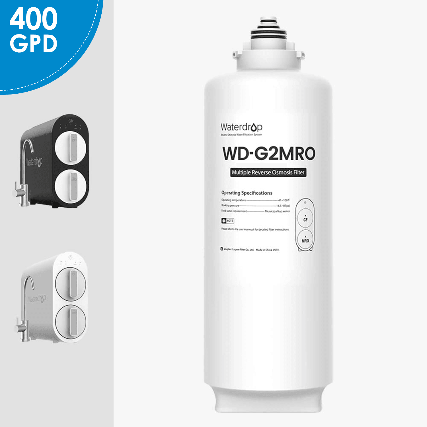 Waterdrop WD-G2MRO Reverse Osmosis sold Membrane Filter