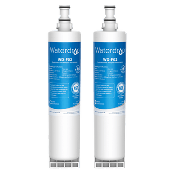 Waterdrop Replacement for Whirlpool 4396508 4396510 Refrigerator Water Filter, NSF 42, 372 