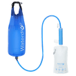 Tragbarer Wasserfilter-Strohhalm von Waterdrop mit zusammenklappbarer Wasserflasche und Schwerkraft-Wassertasche